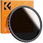 K&F Concept 72mm 可変NDフィルター ND2-ND400レンズフィルター 減光フィルター 超薄型 カメラ用フィルター+超極細繊維布（72mm ND Filter）