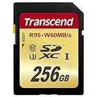 旧モデル Transcend SDXCカード 256GB UHS-I U3対応 (最大読込速度95MB/s,最大書込速度60MB/s) U3シリーズ 4K動画撮影 TS256GSDU3