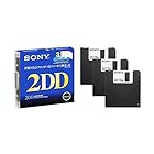 SONY 3.5型フロッピーディスク マイクロフロッピーディスク 2DD 3枚 ハンディケース付 3MF2DDQB