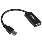 StarTech.com USB 3.0 - VGA変換アダプタ オンボードドライバインストールに対応 1920x1200 USB32VGAV