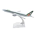 TANG DYNASTY 1/400 16cm アリタリア航空 Alitalia airlines ボーイング B777 合金飛行機プレーン模型 おもちゃ