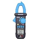 BSIDE ACM03 Plus デジタルクランプメーター　マルチメータ オート レンジ　AC・DC電圧・電流/抵抗/周波数 /容量 テスター ブルー