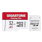 Gigastone マイクロSDカード 32GB フルHD アダプタ付き SDHC U1 C10 90MB/S Class 10 UHS-I Full HD 動画