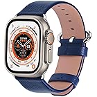 Fullmosa Apple Watch対応 バンド 42mm 44mm 45mm 49mm ベルト アップルウォッチバンド apple watch 9 8 7 6 5 4 3 2 1 SE SE2 Ultra Ultra2 バンド 本革レザー