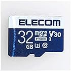 エレコム MicroSDHCカード データ復旧サービス付 ビデオスピードクラス対応 UHS-I U3 80MB s 32GB MF-MS032GU13V3R