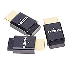 displayport hdmi 変換 3 - Pack HDMIバーチャル・ディスプレイ hdmi 変換 HDMI virtual display HDMIグラフィックカード表示GPU検出監視ダミープラグアダプタ 4K@60HZ (HDMI)