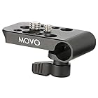 Movo CAB1000 15mm モジュラーロッドクランプアダプター - 複数の1/4インチと3/8インチのオス/メスマウントスレッドを備えたカメラ/モニター/レコーダーをリグに取り付け
