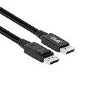 Club3D DisplayPort 1.4 HBR3 8K 60Hz Male/Male 2m 28AWG ディスプレイ VESA認証 ケーブル Cable (CAC-2068)