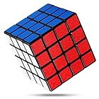 FAVNIC 魔方 マジックキューブ 滑り止め 4x4 【6面完成攻略書付き】競技用 立体パズル 知育玩具 Magic Cube (4x4x4)