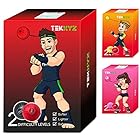 TEKXYZ ボクシング リフレックス ボール、2 つの難易度レベルのボクシング ボール、ヘッドバンド付き、テニス ボールよりも柔らかい、リアクション、敏捷性、パンチング スピード、ファイト スキル、手と目の調整トレーニングに最適