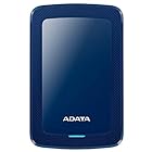 ADATA HV300 外付け ポータブル HDD 1TB AHV300-1TU31-CBL ブルー