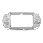 OSTENT ケースカバー 保護 シリコンソフト ポーチスキン Sony PS Vita PSV PCH-2000用 (white)