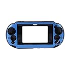 OSTENT ケース アルミメタルスキン 保護カバー Sony PSVita PSV PCH-2000に対応 (Light Blue)