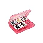OSTENT ケース 28-in-1 ゲーム メモリーカード ケース カバー ホルダー カートリッジ ストレージ Nintendo 3DS 用 (Pink)