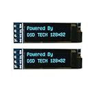 DSD TECH 2 PCS OLED 0.91インチディスプレイ IIC I2C シリアルポート ARM用