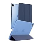 ホビナビ iPad ケース iPad 9.7 第6世代 第5世代 2018 2017 iPadカバー オートスリープ対応 三つ折りスタンド 軽量 薄型 耐衝撃 傷防止 ネイビー
