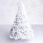 Costway クリスマスツリー 210cm 白 ホワイト 950本枝 ヌードツリー スノータイプ クリスマス飾り インテリア用品 クリスマス 高濃密度 収納便利 おしゃれ Christmas tree(白/210cm)