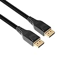 Club3D DisplayPort 1.4 HBR3 (High Bit Rate 3) 8K 60Hz Male/Male 5m 28AWG ディスプレイ VESA認証 ケーブル Cable (CAC-1061)