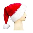 Iriwa サンタクロース サンタ帽子 クリスマス ふわふわ 大きめサイズ ４タイプ １枚 ２枚 ３枚セット ふわふわ (長毛１枚)