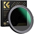 K&F Concept 67mm 可変NDフィルターND2-ND32+CPLフィルター 1枚2役レンズフィルター X状ムラなし 日本製AGC光学ガラス HD超解像力 低い反射率 28層ナノコーティング 撥水撥油キズ防止 ビデオ/風景撮影の減光フィ