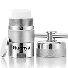 Huanyu 50ml 高圧反応器 小型オートクレーブ 220℃ 6MPa 304ステンレス PTFE内殻 反応容器 水熱合成消化缶 強酸/有機溶剤/不溶性物質など反応用 (50ml)