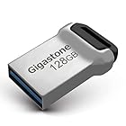 Gigastone Z90 128GB USBメモリ USB 3.2 Gen1 メモリスティック 小型 メタリック フラッシュドライブ