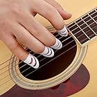 サムピック ギターフィンガー ピック プラスチックフィンガー ピック 指プロテクター 4個入/セット 指の爪の保護 DIY フォークギター/ベース/ウクレレに対応 プラスチック