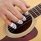 Wbestexercises サムピック ギターフィンガー ピック プラスチックフィンガー ピック 指プロテクター 4個入/セット 指の爪の保護 DIY フォークギター/ベース/ウクレレに対応 プラスチック