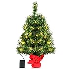 BestBuy クリスマスツリー 60cm ミニ ミニクリスマスツリー Christmas tree クリスマス飾り グリーン (60cm/LED)