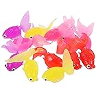 TOYMYTOY 出目金魚すくい ミニ金魚 TPR 夏祭り 景品 セット お祭りセット 子供 ギフト 子供12 個（混合色）