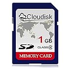 Cloudisk SDカード1 GB クラス4 フラッシュカード1 G SLC標準セキュリティデジタルカード (1GB)