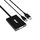 Club 3D DisplayPort to DVI-D DUAL LINK Active Adapter アクティブアダプタ [HDCP ON バージョン]（CAC-1010）
