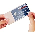 EternalStars カードケース(40枚) カード 保護 ケース プロテクタ 透明 磁気防止 マットな質感 薄型 防水 防磁 ビニール IDカードケース 防水・防磁対策 クレジットカードケース シンプル デザイン 各種カード フィルム 磁気