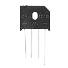 KBU1010ブリッジ整流器ブリッジリードダイオード1000V 10Aダイオードブリッジ 電子回路/家庭用電化製品用(10PCS)