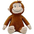 TWDRTDD猿ぬいぐるみ 好奇心が強いジョージ猿かわいいぬいぐるみ人形子供ギフト30cm (B)