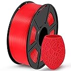 SUNLU 3Dプリンター フィラメントPLA、きれいに巻かれた造形材料 pla フィラメント、3D Printer Filament PLA Filament 1.75mm ±0.02mm、環境にやさしい、真空包装、1KG (2.2lbs)、P