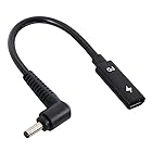 JSER Type C USB-C メス入力 - DC電源 PD充電ケーブル。 18-20V (4.0x1.3mm)ノートパソコン用