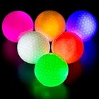 THIODOON GOLFTOP 光る ゴルフボールアップLEDライト - ダークロングラストスーパーブライトナイトゴルフボール ６色選択可 LED発光