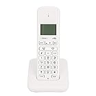 Vbestlife 固定電話機 ハンズフリー 音量調節可能 ノイズキャンセル デスク 有線電話機 ホーム オフィス ホテル用(ホワイト)