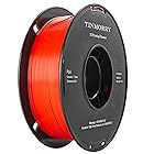 PLA フィラメント,【TINMORRY】3dプリンタ用造形材料, 3dプリンター フィラメント 1.75mm 1Kg (3D Printer Filament Red)