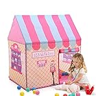 キッズテント 子供のおもちゃハウス 可愛いボールテント 折り畳み式 知育玩具 室内遊具 簡単に組立 お誕生日 出産祝い クリスマスのプレゼント おままごと Monobeach (ピンク)