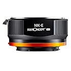 K&F Concept マウントアダプター NIKON Fレンズ-SONY NEX Eカメラ装着 PROⅡ 艶消し仕上げ 反射防止 無限遠実現 M11105 メーカー直営店