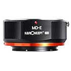 K&F Concept マウントアダプター Minolta MD MC SRレンズ-SONY NEX Eカメラ装着 PRO Ⅱ 艶消し仕上げ 反射防止 無限遠実現 M15105 メーカー直営店