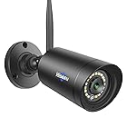 wifi増強版 500画素 防犯カメラ ネットワークカメラ IP66級防水防塵/双方向音声/遠隔監視 屋外 屋内無線接続カメラ（Hiseeu製NVRに追加することができます）