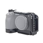 Koowl 対応 SONY ソニー PEN A6600 α6600 Alpha 6600 ソニーアルファ 6600 カメラ 専用 ケージ 超拡張性 Arri規格のネジ穴がある Arca規格プレートがあり DSLR 装備 拡張カメラケージ 軽量 取