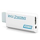 ZOYUBS Nintendo Wii to HDMI変換アダプタ- Wii専用HDMI コンバーター Wii to HDMI コンバーター Wii to HDMI Adapter コンバーター Wii2HDMI ビデオアダプター+ 3.5MMオ