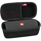 Hermitshell 専用保護収納ケース対応JBL Flip6/JBL Flip5 Bluetoothスピーカー (ブラック)