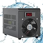 Poafamx 水槽クーラー 15-40℃調整可能 60L 冷却と加熱両用 ポンプ付き パイプ付きません