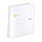 NEC 無線LAN Atermシリーズ 新規単体 WiFi ルーター Wi-Fi5 (11ac) / WF1200CR 3ストリーム (5GHz帯 / 2.4GHz帯) ?PA-WF1200CR ホワイト