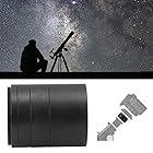 Pbzydu 天体望遠鏡延長チューブ、M48 * 0 75延長管黒高信頼性専門製造アルミニウム合金天体望遠鏡用アクセサリー、天体望遠鏡用アクセサリー